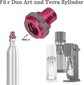 Quick Connect Co2 Adapter -yhteensopiva Sodastream-vesisprinkleri Duo Art, Terra, Tr21-4 Jnnjv hinta ja tiedot | Puhelimen lisätarvikkeet | hobbyhall.fi