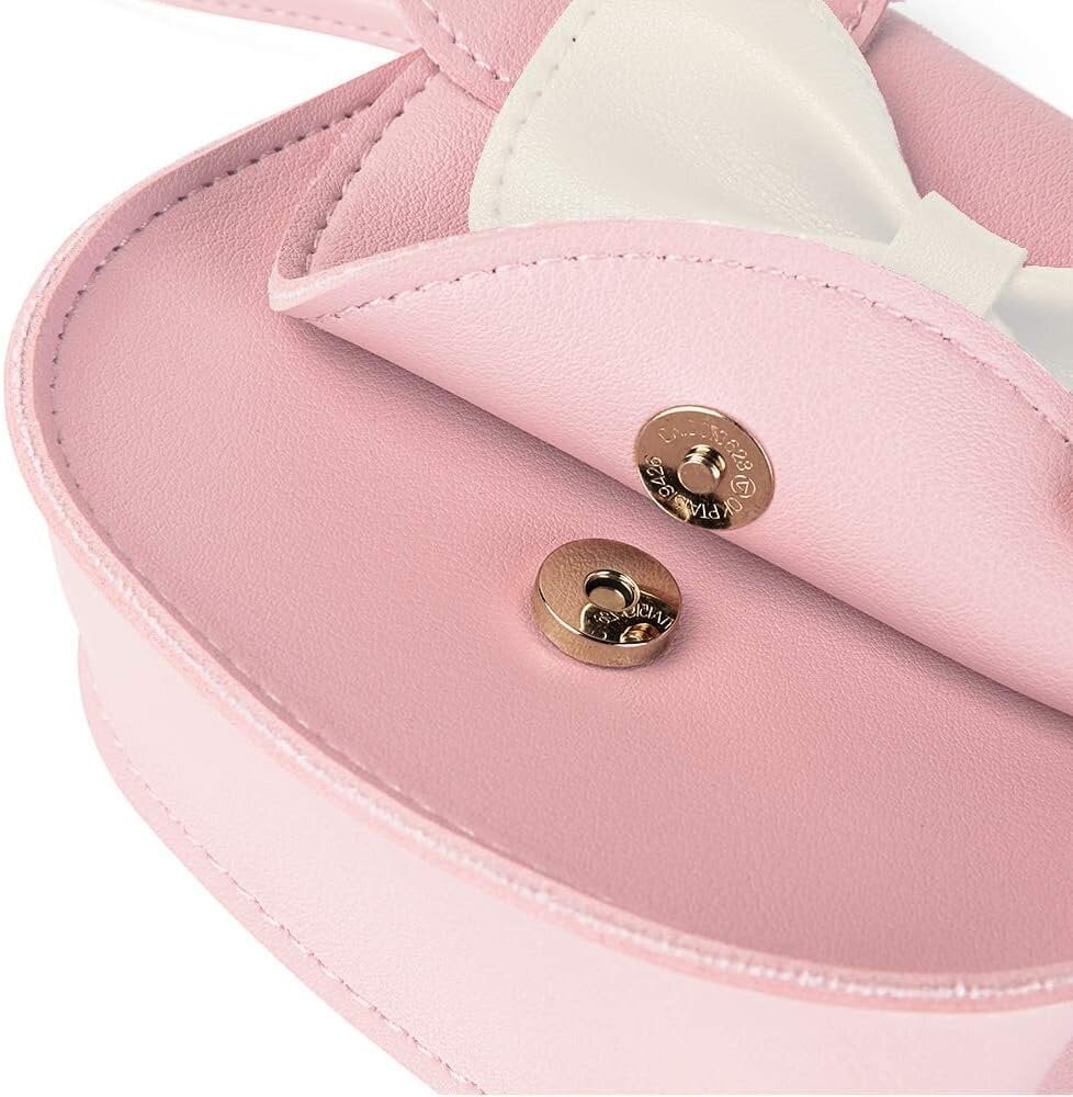 Pikkulasten Bowknot Crossbody kukkaro Magneettisesti suljettava olkalaukku hinta ja tiedot | Miesten lompakot | hobbyhall.fi