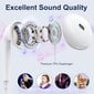 (2-PACK) iPhone EarPods Lightning Bluetooth ja ohjain (yhteensopiva 11/12/13/14 PRO MAXin kanssa) hinta ja tiedot | Kuulokkeet | hobbyhall.fi