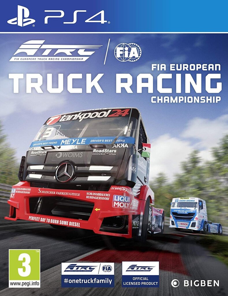 PlayStation 4 peli : FIA European Truck Racing Championship hinta ja tiedot | Tietokone- ja konsolipelit | hobbyhall.fi