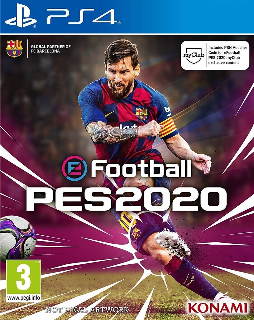 Pro Evolution Soccer 2020 (PS4) hinta ja tiedot | Tietokone- ja konsolipelit | hobbyhall.fi