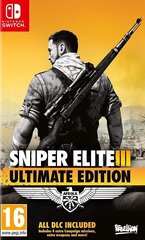 Nintendo Switch peli Sniper Elite 3 Ultimate Edition hinta ja tiedot | Tietokone- ja konsolipelit | hobbyhall.fi