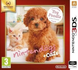 Nintendo 3DS Games peli Nintendogs+Cats: Toy Poodle hinta ja tiedot | Nintendo Puhelimet, älylaitteet ja kamerat | hobbyhall.fi