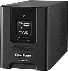 Cyber Power PR3000ELCDSL hinta ja tiedot | UPS-laitteet | hobbyhall.fi