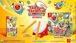 Nintendo Switch peli Taiko no Tatsujin: Drum 'n' Fun! Bundle incl. Taiko Drum Set hinta ja tiedot | Namco Bandai Pelaaminen | hobbyhall.fi