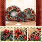 Jouluseppeleet Fall Berry Wreath Jouluseppeleet Riipus Lomakoti Punainen hinta ja tiedot | Joulukuuset ja kranssit | hobbyhall.fi