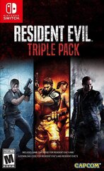 Nintendo Switch peli Resident Evil Triple Pack incl. Resident Evil 4, 5, 6 US Version hinta ja tiedot | capcom Tietokoneet ja pelaaminen | hobbyhall.fi