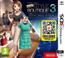 Nintendo 3DS Games peli New Style Boutique 3 - Styling Star hinta ja tiedot | Tietokone- ja konsolipelit | hobbyhall.fi