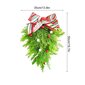 Christmas Door Wreath Candy Swag Wreath-Christmas Wreath hinta ja tiedot | Joulukuuset ja kranssit | hobbyhall.fi