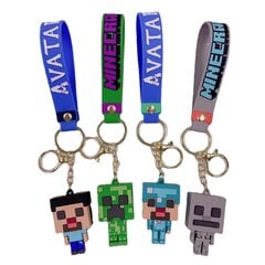 4 kpl Minecraft taskulamppu avaimenperä hinta ja tiedot | Miesten korut | hobbyhall.fi