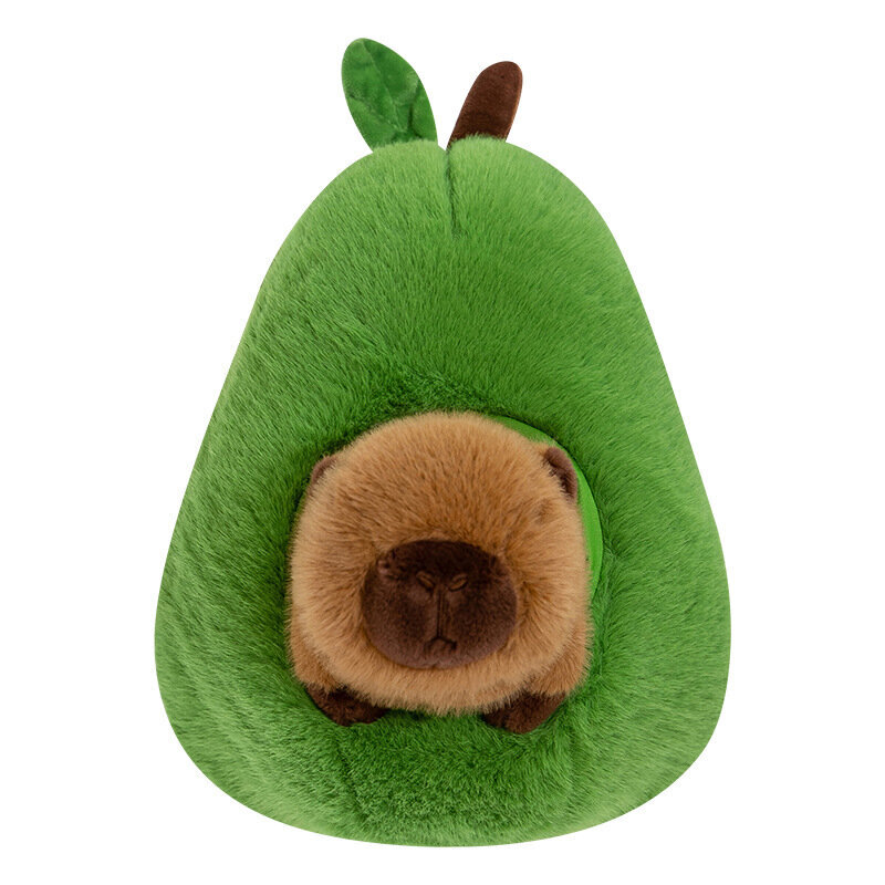 Avokado Capybara, Capybara täytetty eläin, Capybara Pehmo, Capybara Lelut Kilpikonna Reppu Pehmot Halaavat lahjat lapsille hinta ja tiedot | Pehmolelut | hobbyhall.fi