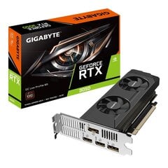 Gigabyte GeForce RTX 3050 OC Low Profile (GV-N3050OC-6GL) hinta ja tiedot | Näytönohjaimet | hobbyhall.fi