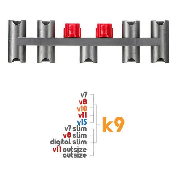 Säilytystelineen pidike Dyson V7 V8 V10 V11 V12 V15 Absolute Pölynimuri Harjajalusta Työkalun suutin Jalusta Telakointiasema Hylly