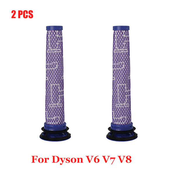 Mallille Dyson V6 V7 V8 V10 V11 V12 SV12 SV14 SV18 Slim Dyson DC45 DC30 DC Kaikki sarjan pölynimurin vaihto-pestävä suodatin