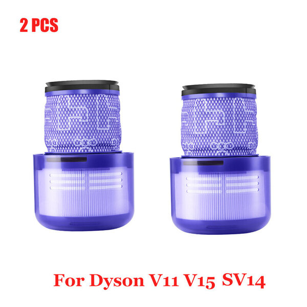 Mallille Dyson V6 V7 V8 V10 V11 V12 SV12 SV14 SV18 Slim Dyson DC45 DC30 DC Kaikki sarjan pölynimurin vaihto-pestävä suodatin