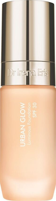 Kirkastava meikkivoide Dr Irena Eris Urban Glow Luminous Foundation SPF 30 020W Vaalea beige, 30 ml hinta ja tiedot | Meikkivoiteet ja puuterit | hobbyhall.fi