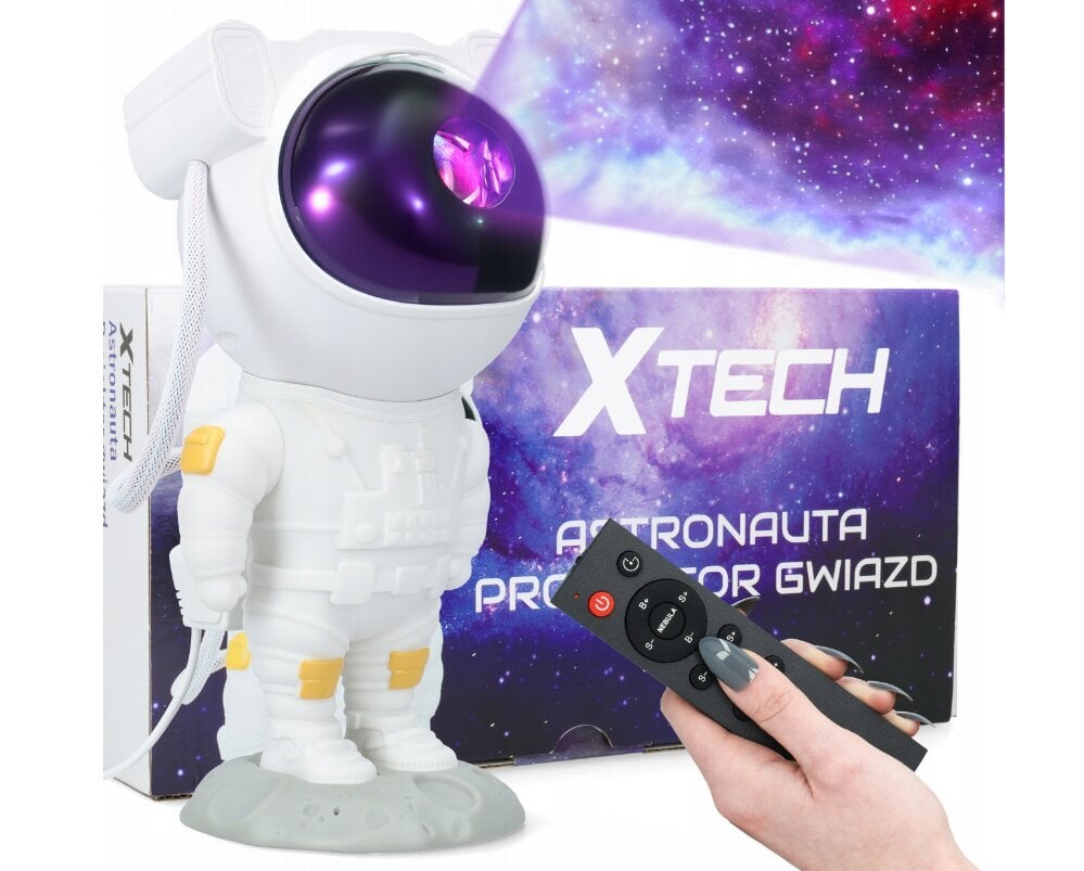 Tähtitaivas projektori - led-yölamppu, astronautti hinta ja tiedot | Lastenhuoneen valaisimet | hobbyhall.fi