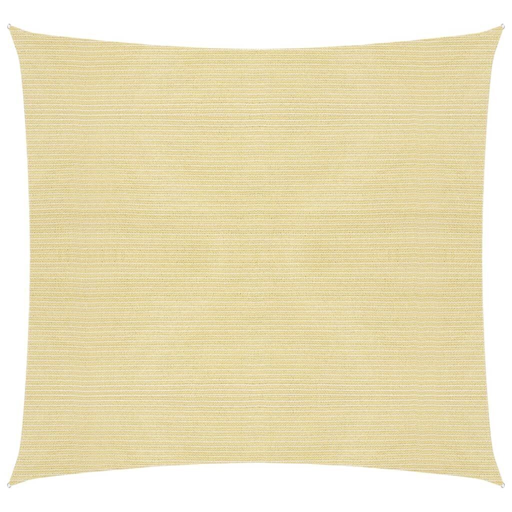 aurinkosuoja, beige, 4,5x4,5 m, HDPE, 160 g/m² hinta ja tiedot | Aurinkovarjot ja markiisit | hobbyhall.fi