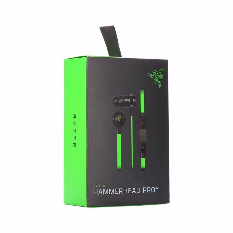 Razer Hammerhead Pro V2: Ammattimaiset in-ear-kuulokkeet hienostuneeseen ääneen hinta ja tiedot | Kuulokkeet | hobbyhall.fi