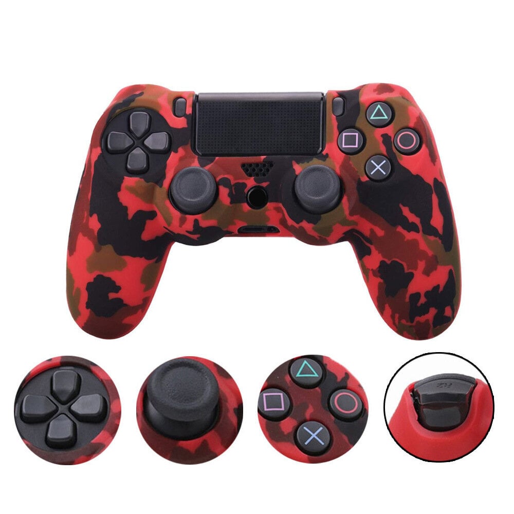 Suojaus PS4-ohjaimelle - silikonisuojaus hinta ja tiedot | Puhelimen lisätarvikkeet | hobbyhall.fi