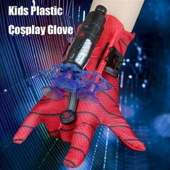 Spiderman-heittohanskat, muoviset Cosplay-käsineet lapsille hinta ja tiedot | Tietokone- ja konsolipelit | hobbyhall.fi