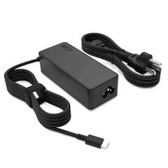 Uusi universaali 65 W USB-C kannettava laturi Chromebookeille Thinkpads kannettava puhelin PD pikalataus Type-C virtalähde hinta ja tiedot | Puhelimen lisätarvikkeet | hobbyhall.fi