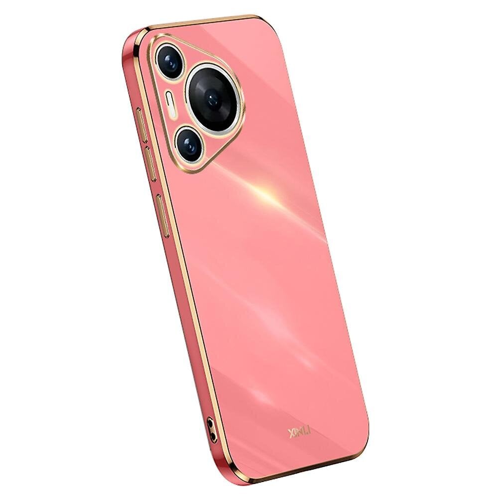 Galvanointikehys Pehmeä TPU-puhelimen suojakuori Huawei Pura 70 Prolle / Pura 70 Pro+:lle hinta ja tiedot | Puhelimen kuoret ja kotelot | hobbyhall.fi