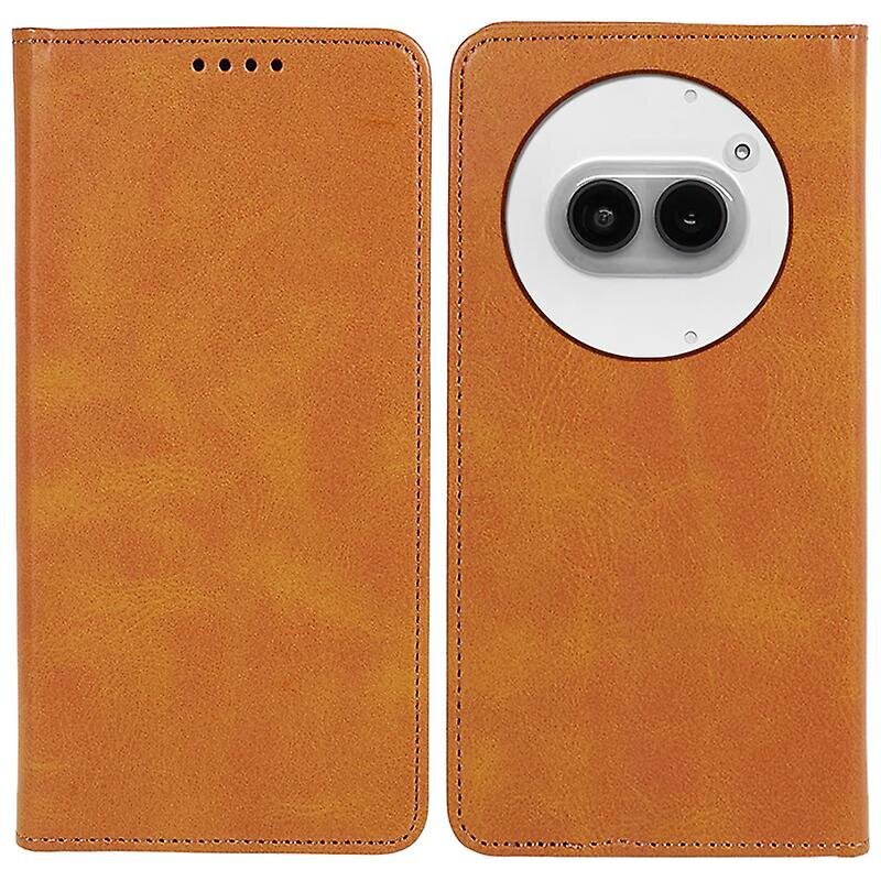 For Nothing Phone (2a) Case Phone Takakansi magneettikiinnikkeellä Calf Texture Wallet hinta ja tiedot | Puhelimen kuoret ja kotelot | hobbyhall.fi