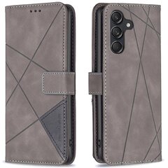 Samsung Galaxy M55 5G lompakkokotelolle Geometrinen nahkainen puhelinkuori hinta ja tiedot | Puhelimen kuoret ja kotelot | hobbyhall.fi