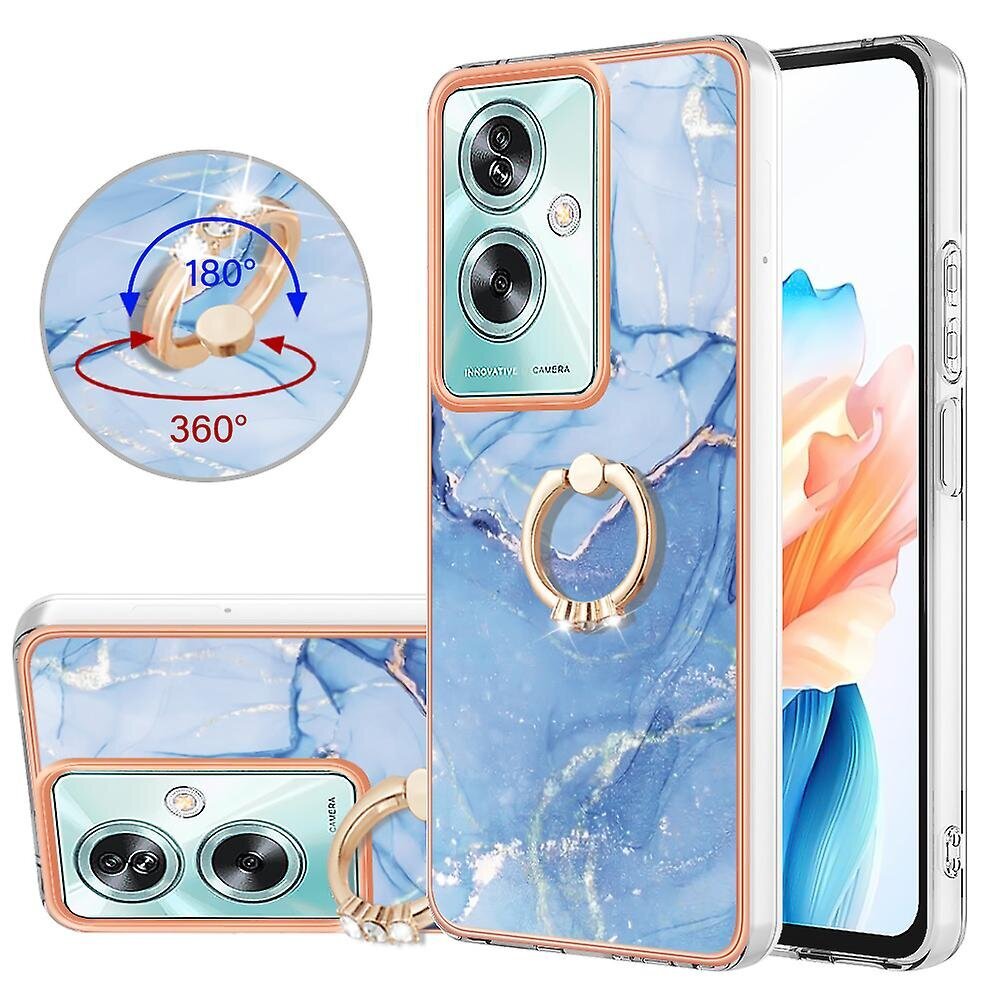 Oppo A79 5G/ A2 5 takakuorelle sähkösinkitty rengastelineen puhelimen kuori hinta ja tiedot | Puhelimen kuoret ja kotelot | hobbyhall.fi