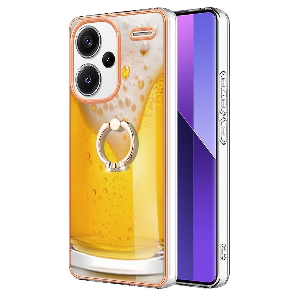 Xiaomi Redmi Note 13 Pro+ 5G -kotelolle, jossa rengaspidike 2,0 mm TPU Gold Edge -puhelimen suojus hinta ja tiedot | Puhelimen kuoret ja kotelot | hobbyhall.fi