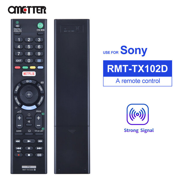 Sopii Sony TV:n kaukosäätimeen RMT-TX102D RMTTX102D RMT-TX101D RMT-TX100D KDL-32R500C KDL-40R550C KDL-48R550C