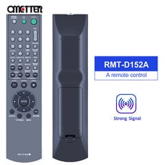 RMT-D152A RMT-D145A Kaukosäädin Sony CD-DVD-soittimelle DVP-NS325 DVP-MS67 DVP-N325 DVP-CX995V HT-9950M DVP-NS57P DVP-NS333 hinta ja tiedot | TV-lisätarvikkeet | hobbyhall.fi