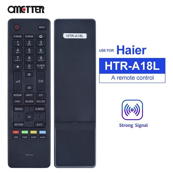 Uusi Sopii Haier TV:n kaukosäätimeen HTR-A18E HTR-A18H HTR-A18M HTR-A18L LE22M600CF LE24M600CF