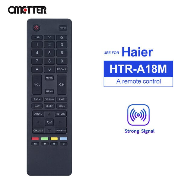 Uusi Sopii Haier TV:n kaukosäätimeen HTR-A18E HTR-A18H HTR-A18M HTR-A18L LE22M600CF LE24M600CF