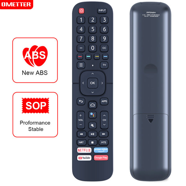 VOICE ERF2K60H/ERF2G60H kaukosäätimen vaihto Hisense Android Smart TV:lle