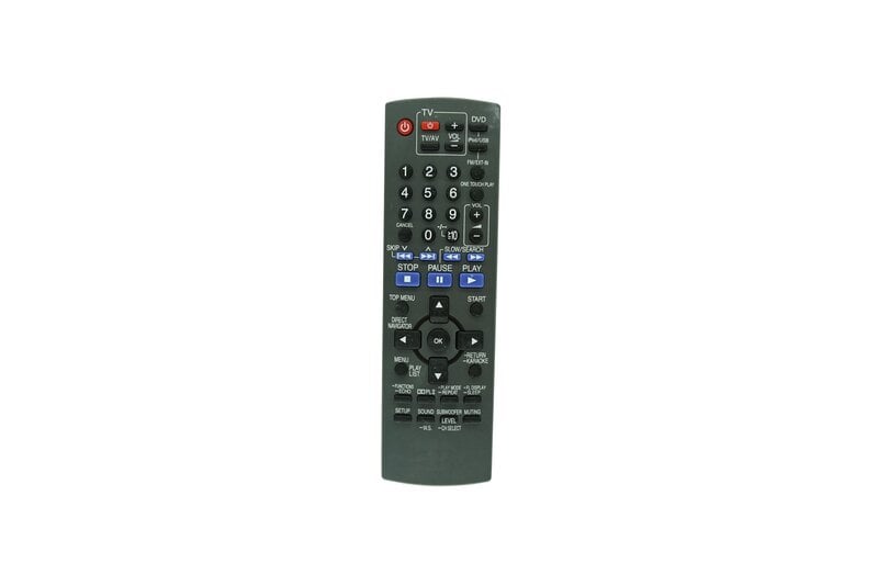 Kaukosäädin Panasonic SA-PT870 N2QAYB000456 SA-PT90 SC-PT90 SA-PT70 SA-PT75 SC-PT70 SC-PT75 DVD-kotiteatterin äänijärjestelmä