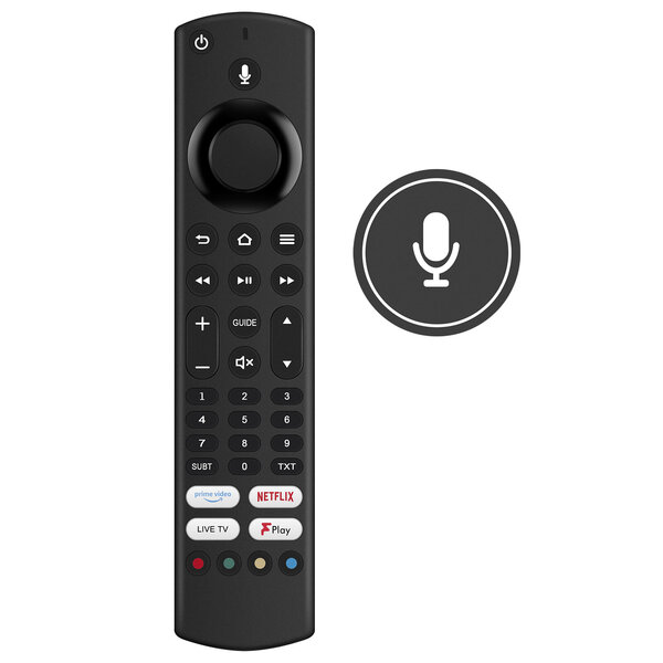 Uusi RM-C3255 Voice Vaihdettu kaukosäädin sopii JVC Fire TV Edition LT-32CF600 LT-55CF890 LT-40CF890 LT-49CF890 LT-40CF600