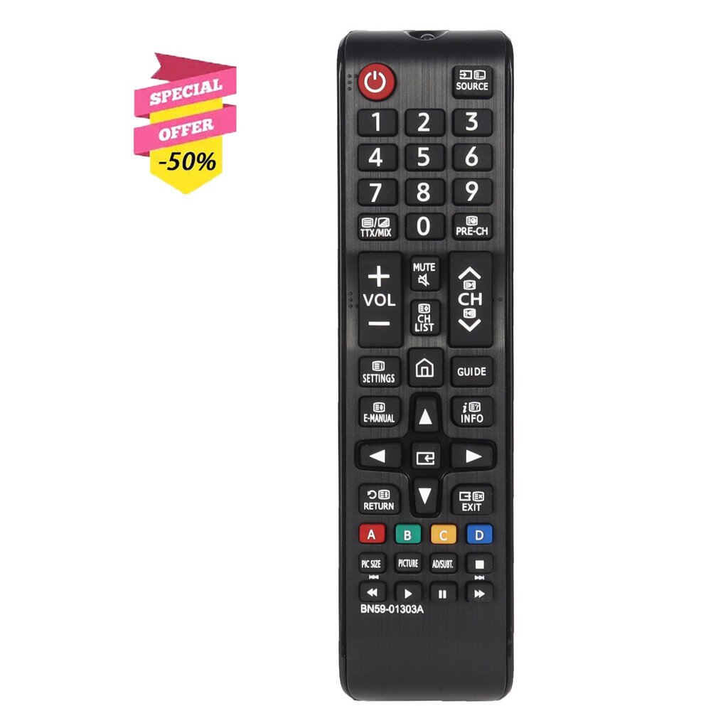 BN59-01303A BN5901303A Uusi kaukosäädin, joka on yhteensopiva Samsung Smart LED TV NU7100 NU7103 N5300 vaihtoohjaimen kanssa hinta ja tiedot | TV-lisätarvikkeet | hobbyhall.fi