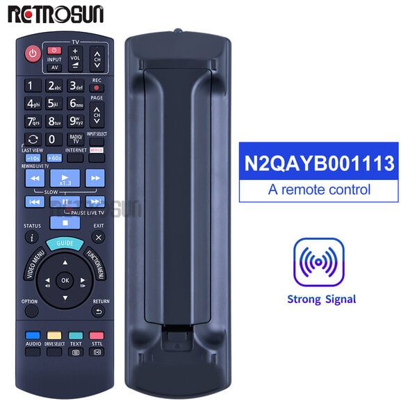 Uusi N2QAYB001113 kaukosäädin Panasonic DVD DMR-BCT76 DMR-BCT760 DMR-BCT765 DMR-BST760 DMR-BST765