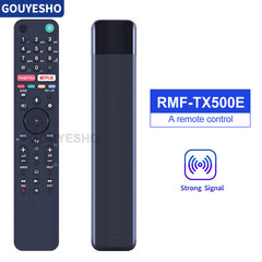 RMF-TX500E Puhehaun kaukosäädin Yhteensopiva Sony 4Κ HD TV:n kanssa KD-55XH8005 KD-65XH8077 KD-75XH8096 KD-55A8 KD-65A8 hinta ja tiedot | TV-lisätarvikkeet | hobbyhall.fi