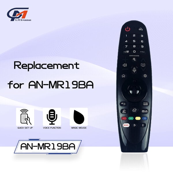 AN-MR19BA Uusi Voice Magic -kaukosäädin LG 2019 Smart 4K UHD OLED TV:lle Fit 43UM7340 43UM7400 43UM7600 49SM8100 55SM8100PTA W9