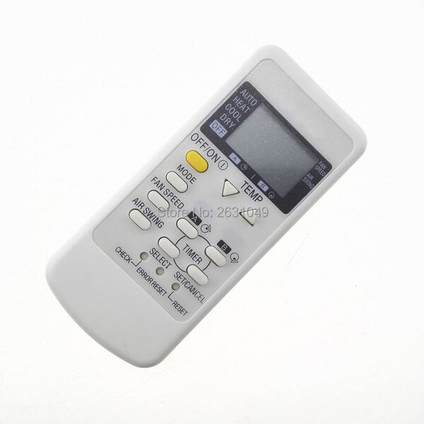 lekong ac CWA75C3077 kaukosäädin PANASONIC AIR CONDITIONER REMOTE CONTROL CS-RE12JKR