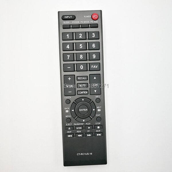 Uusi alkuperäinen kaukosäädin CT-RC1US-16 toshiba 55L310U 43L310U 40L310U 28L110U 65L350U lcd tv:lle