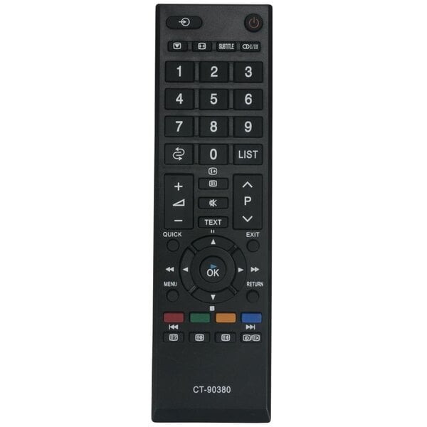 Uusi CT-90380 vaihdettu kaukosäädin sopii Toshiba LED/LCD-televisioon CT-90351 CT-90336 CT-90329