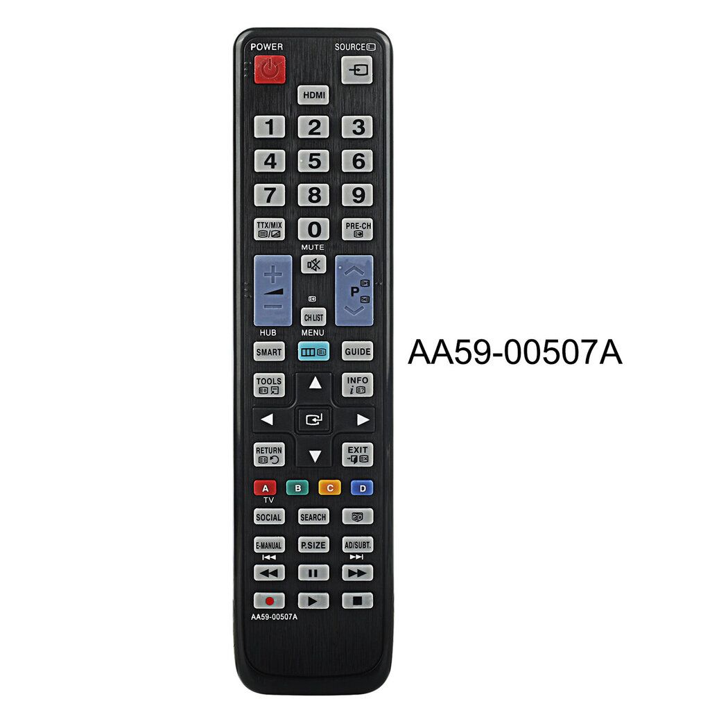 Yleiskaukosäädin Samsung Smart TV:lle AA59-00507A AA59-00465A AA59-00508A AA59-00445A AA59-00466A BN59-01014A F42D hinta ja tiedot | TV-lisätarvikkeet | hobbyhall.fi