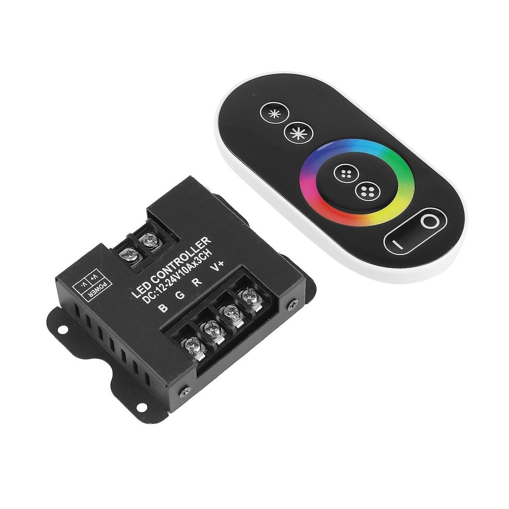 30a Ota yhteyttä Rgb Rf -kaukosäädin Dc 12v 24v 3channelx10a 360w/720w Ohjain valotarvikkeille Smd 5050 hinta ja tiedot | TV-lisätarvikkeet | hobbyhall.fi