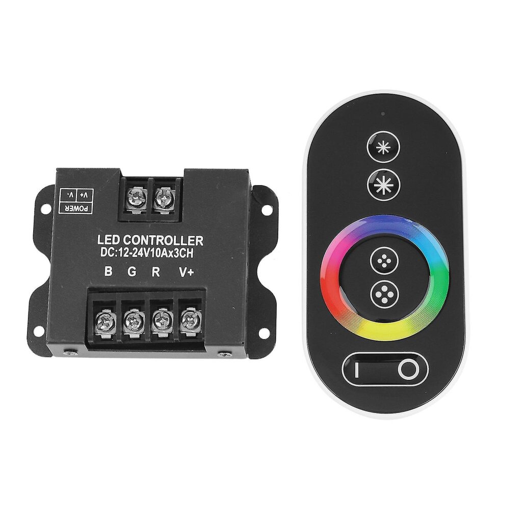 30a Ota yhteyttä Rgb Rf -kaukosäädin Dc 12v 24v 3channelx10a 360w/720w Ohjain valotarvikkeille Smd 5050 hinta ja tiedot | TV-lisätarvikkeet | hobbyhall.fi