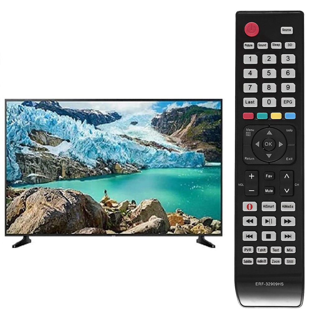 Varakaukosäädin Erf-32909hs TV:n kaukosäätimeen hinta ja tiedot | TV-lisätarvikkeet | hobbyhall.fi