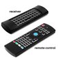 Air Mouse Android TV Box, Mini langaton näppäimistö Air Remote Mouse Control Rgb-taustavalaistu Mx3 Pro Ir Learning hinta ja tiedot | TV-lisätarvikkeet | hobbyhall.fi